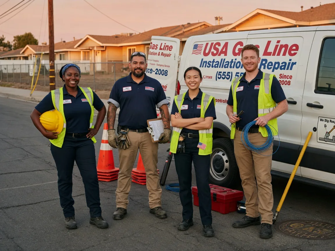 Gas Line Installation company in Sanborn, ND